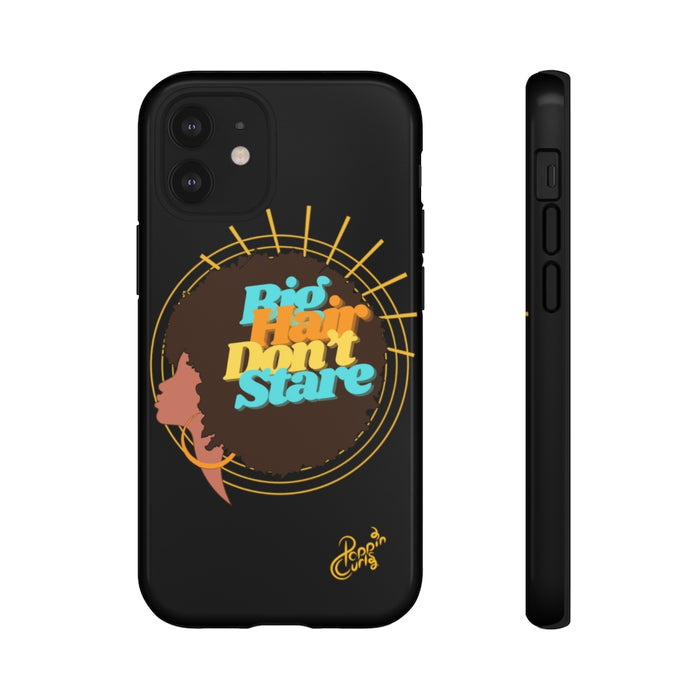 Big Hair Don't Stare, Phone Case (Shade 2)