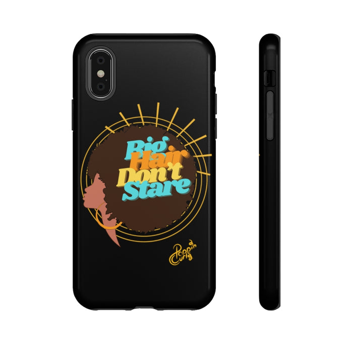 Big Hair Don't Stare, Phone Case (Shade 2)