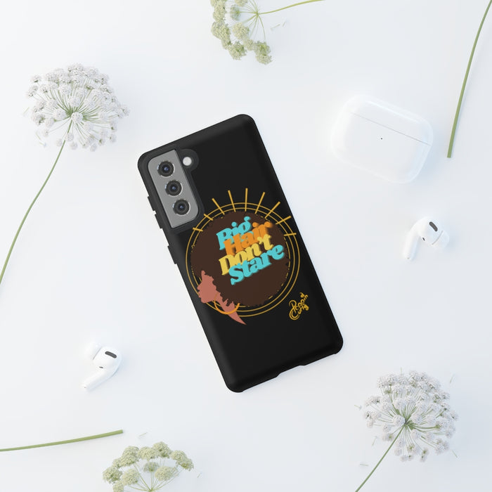 Big Hair Don't Stare, Phone Case (Shade 2)