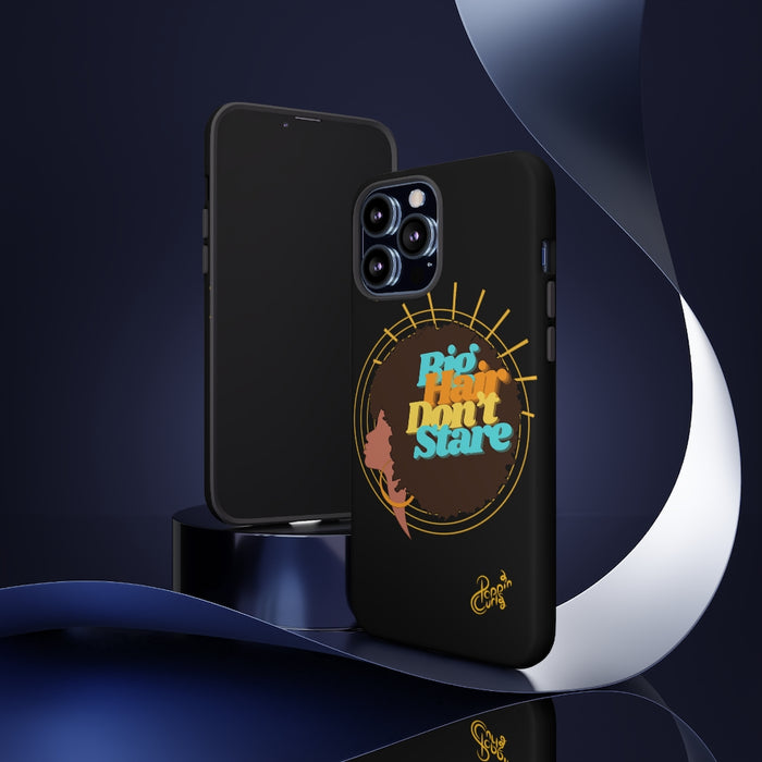 Big Hair Don't Stare, Phone Case (Shade 2)