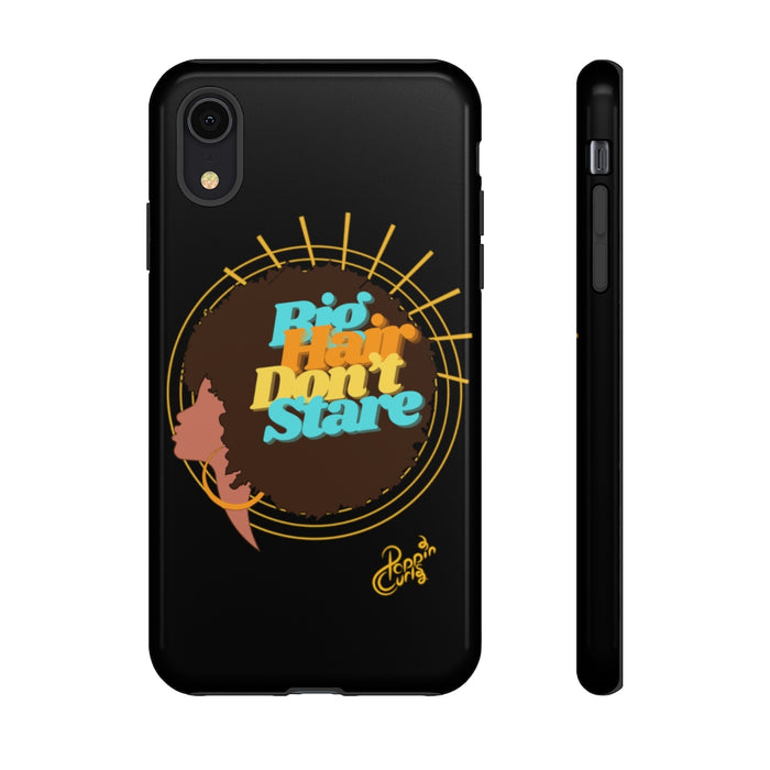 Big Hair Don't Stare, Phone Case (Shade 2)