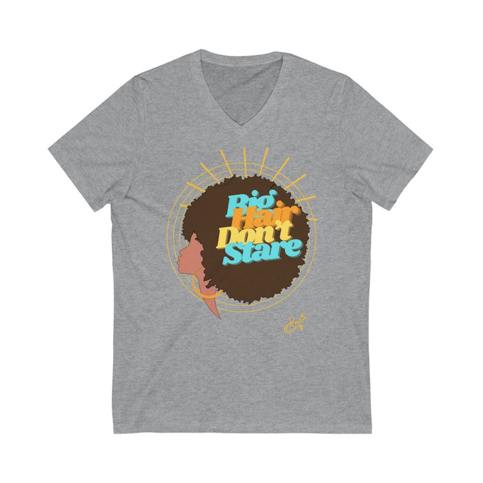 Colorful Big Hair, V-Tee (Shade 2)