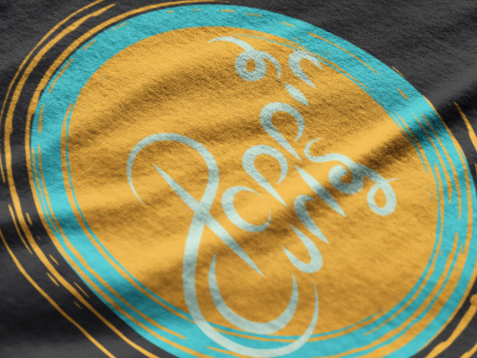 PoppinCurls Dual Logo V-Tee