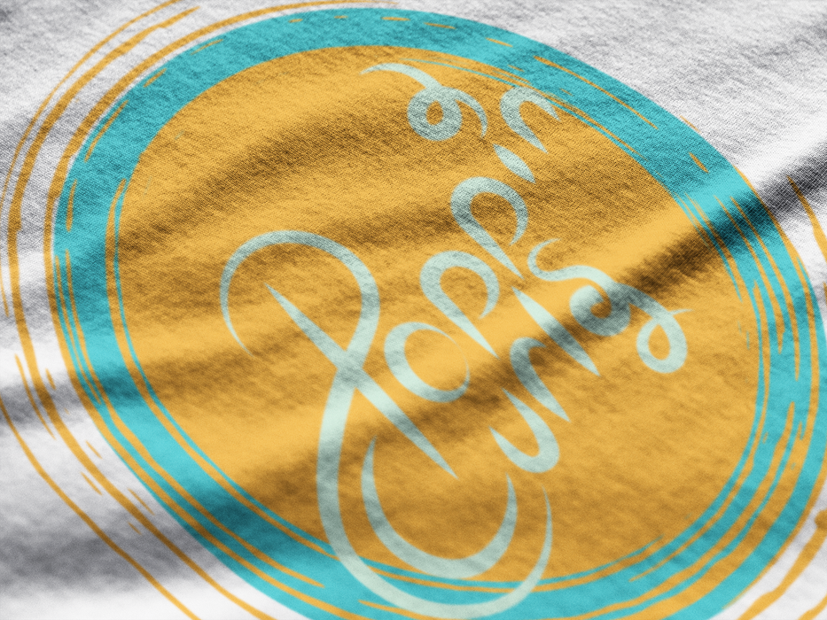 PoppinCurls Dual Logo V-Tee