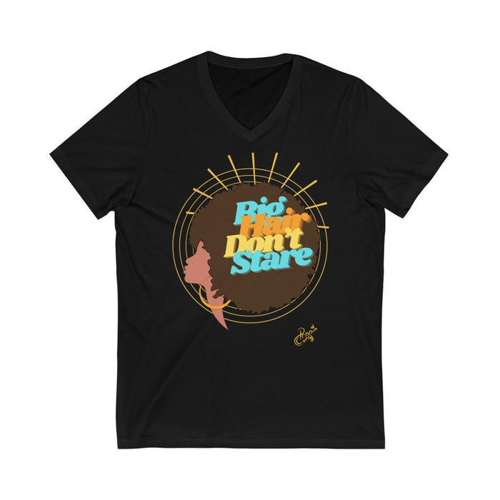 Colorful Big Hair, V-Tee (Shade 2)