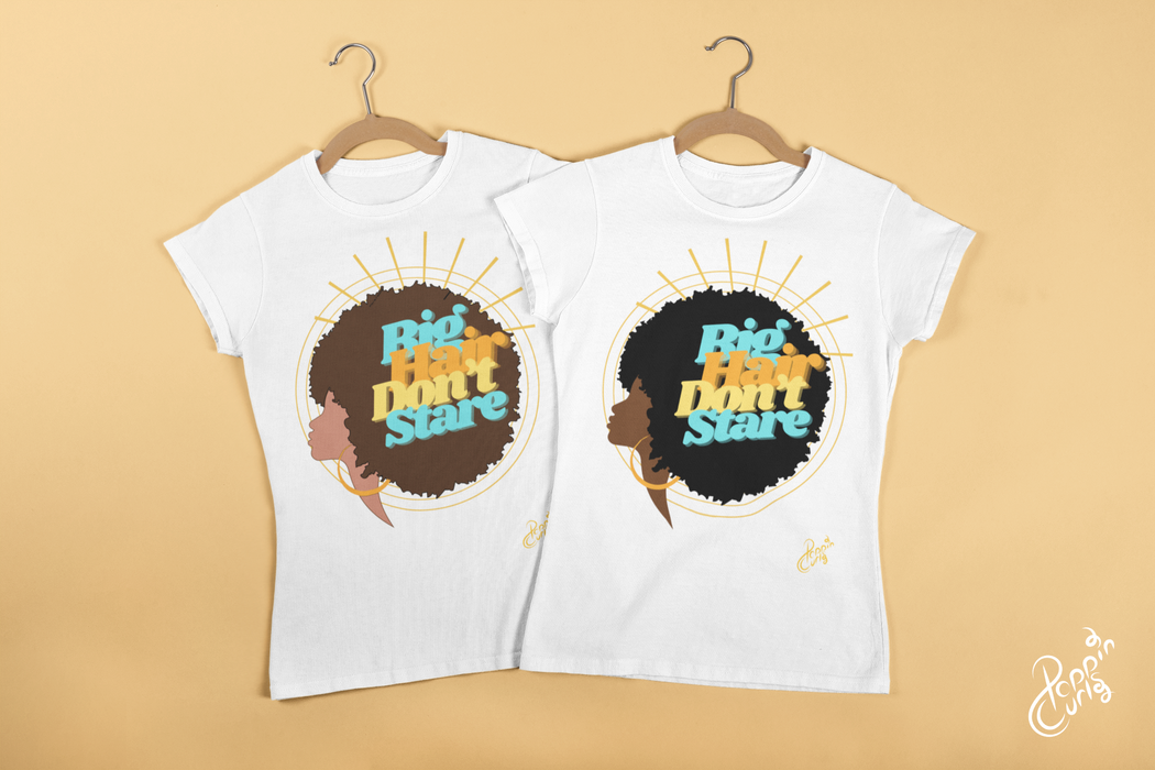 Colorful Big Hair, Tee (Shade 2)
