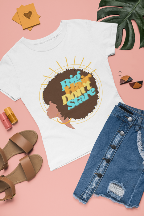 Colorful Big Hair, Tee (Shade 2)